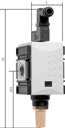 Príklady vyobrazení: 3/2-dráhový magnetický ventil (Futura konstrukcní rad 0, 2 a 4)