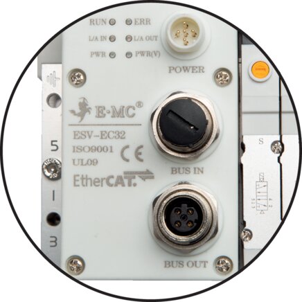 detailní pohled: PROFINET/rízení EtherCAT